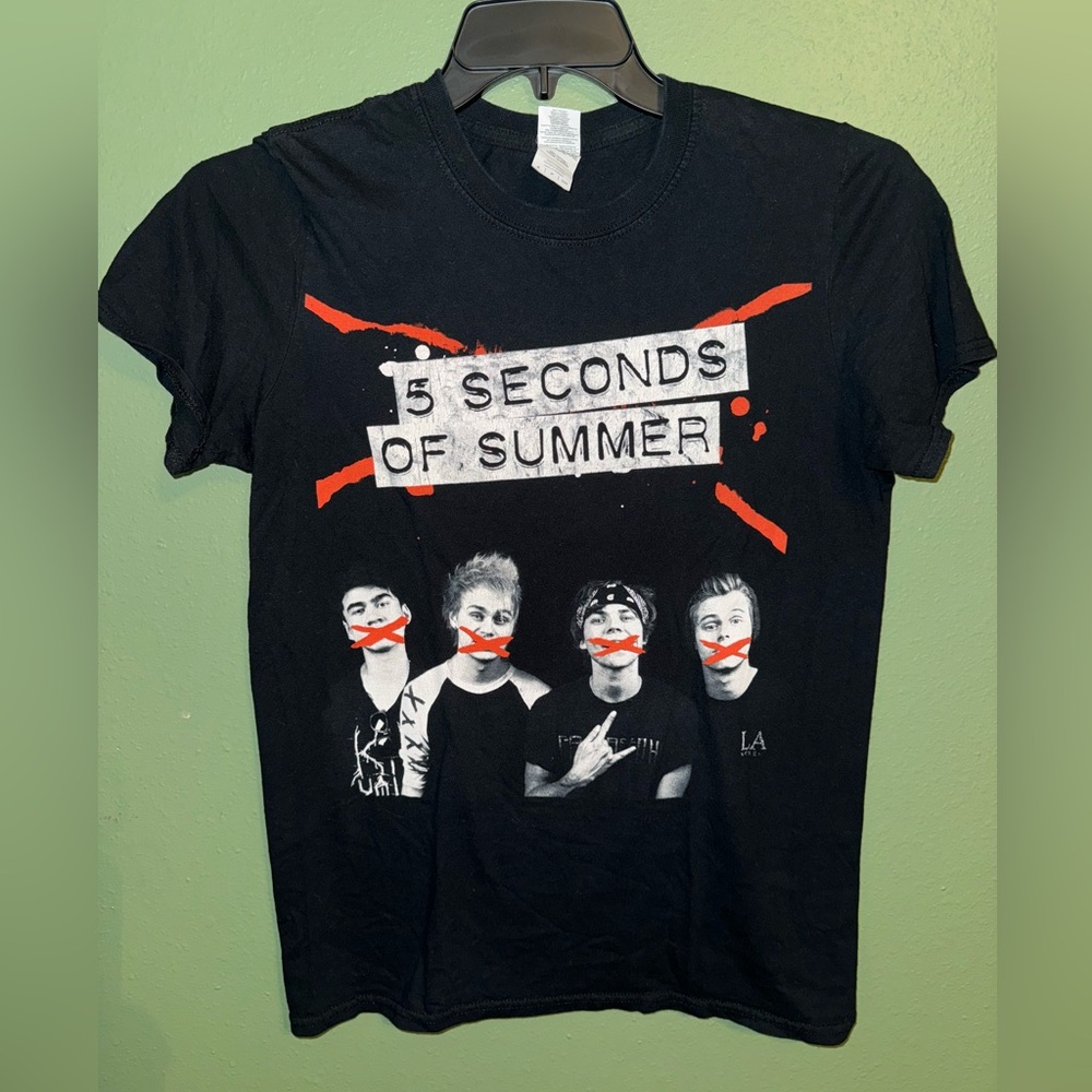 5 Seconds of Summer Tour Shirt